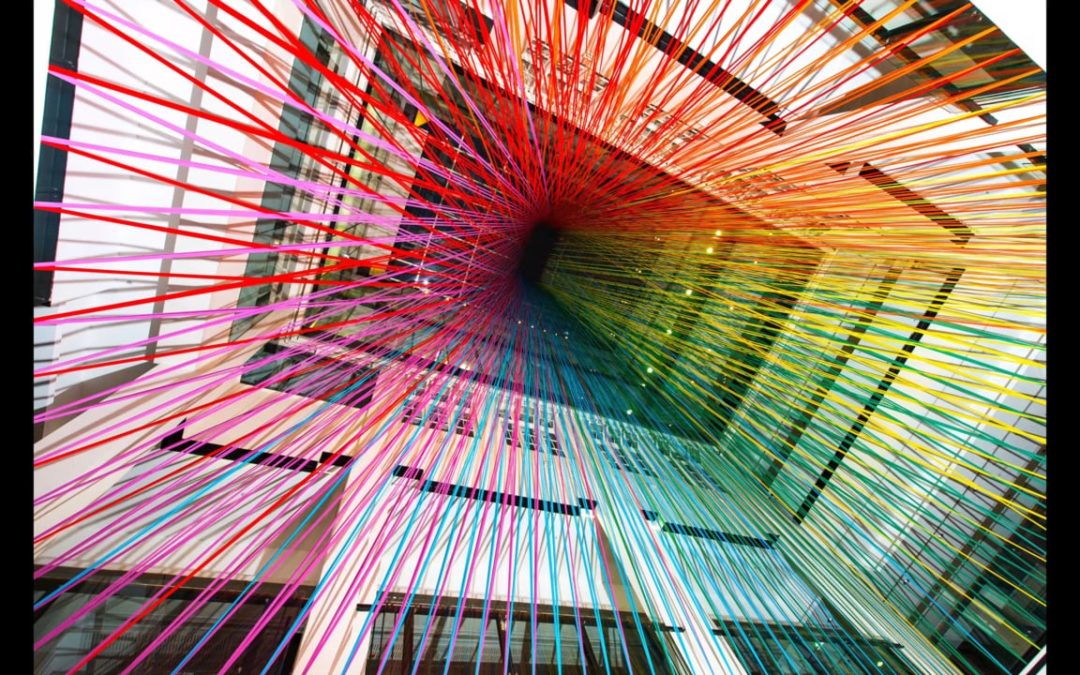 A Million Things That Make Your Head Spin: A Rainbow Tape Timelapse